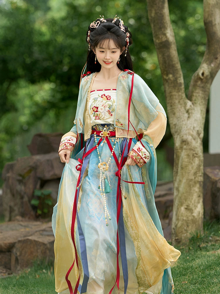 [妙言星河-《永夜星河》联名] COLLABORATION HANFU SET