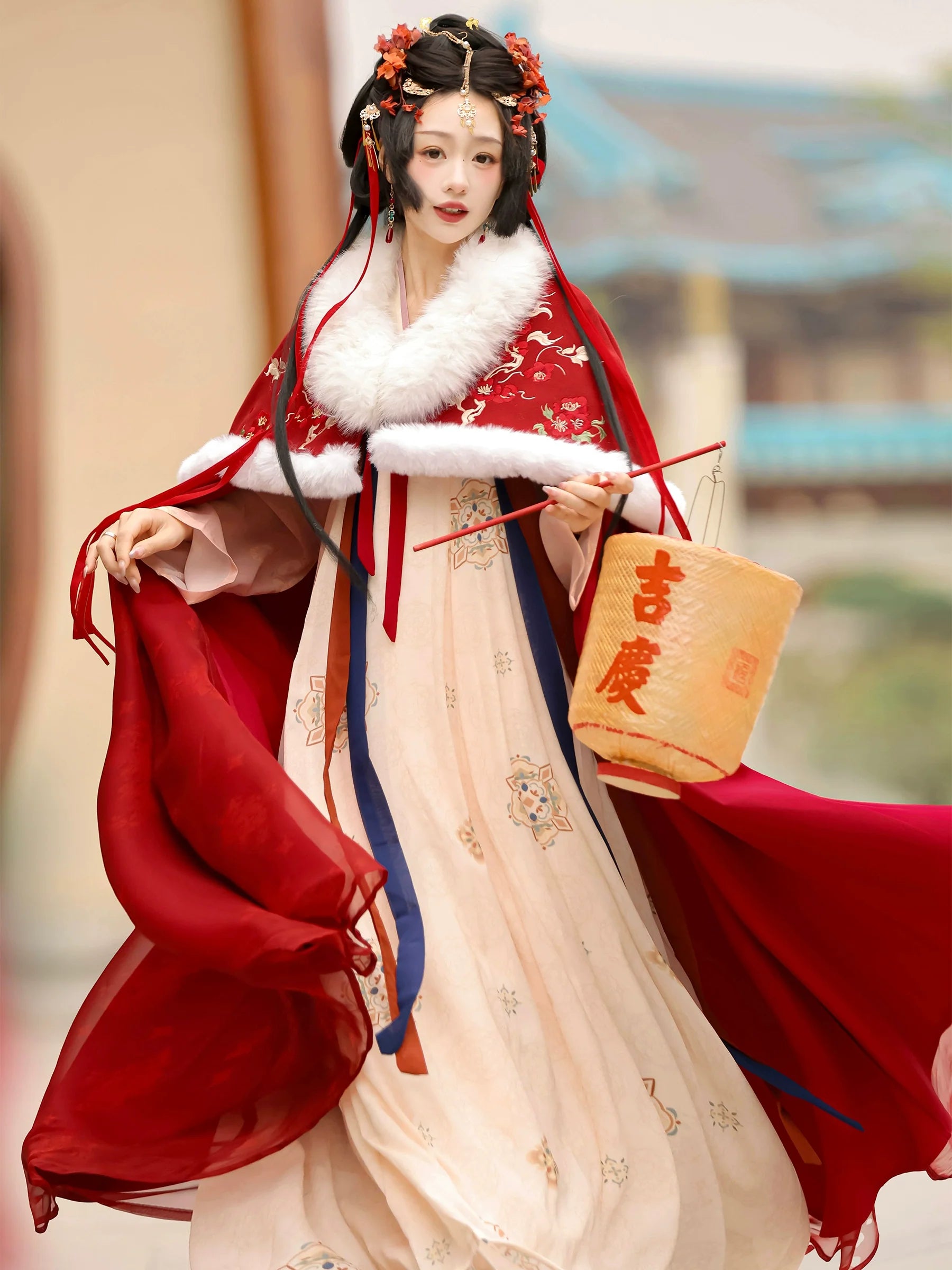 "花朝月"Ming- Dynasty Hanfu Set