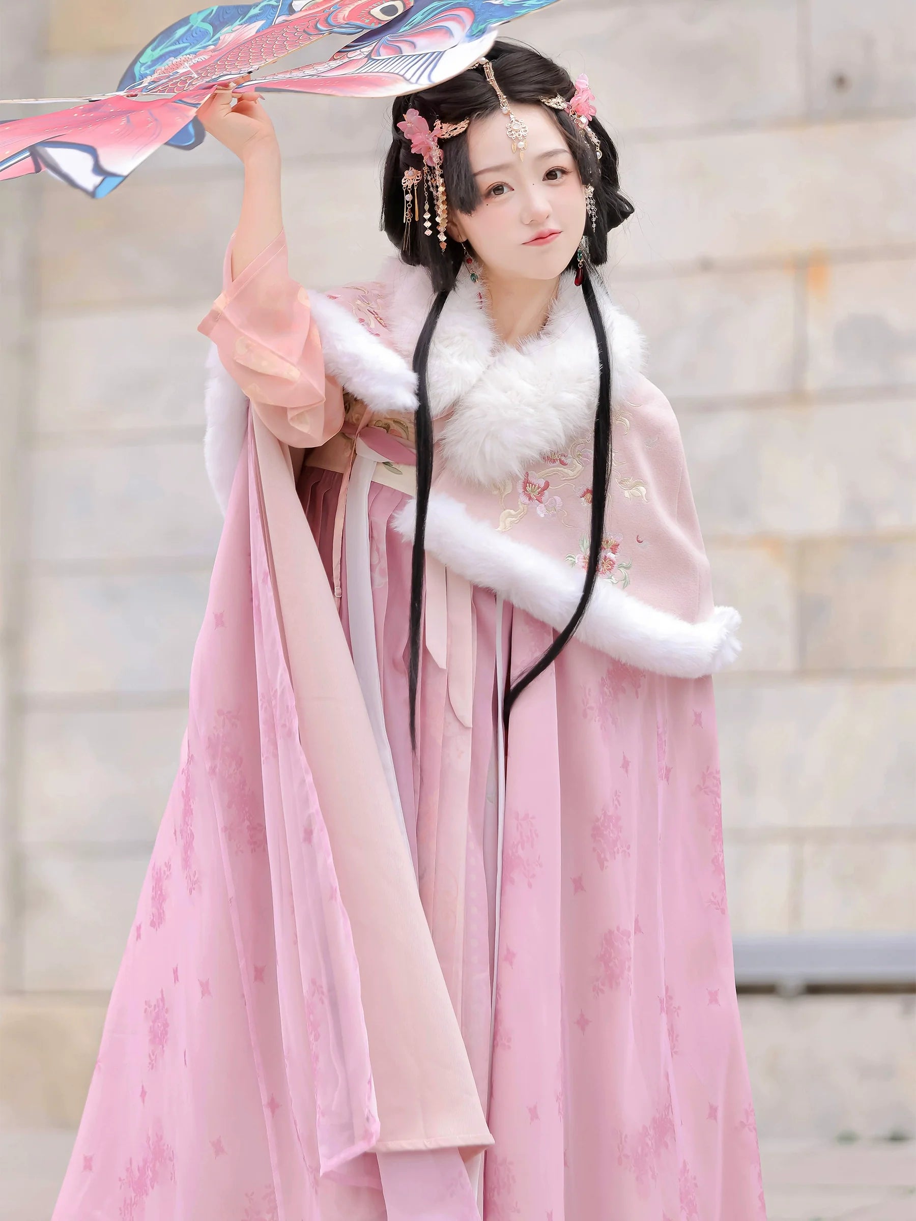 "花朝月"Ming- Dynasty Hanfu Set