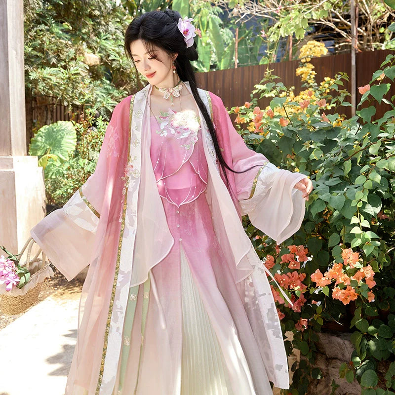 "春台寻花" Modern-style Hanfu Set