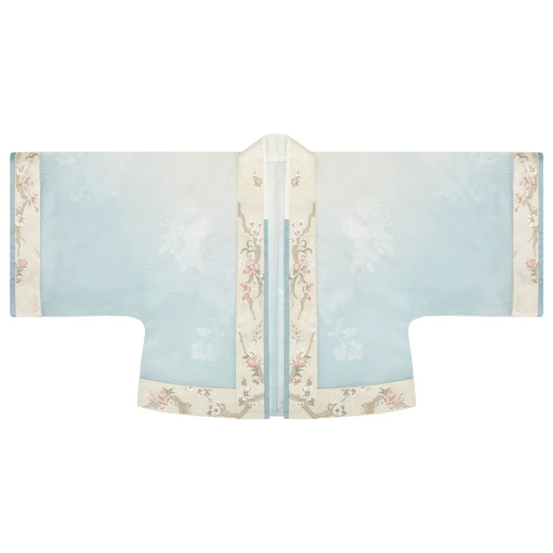 "时晴海棠" Modern-style Hanfu Set