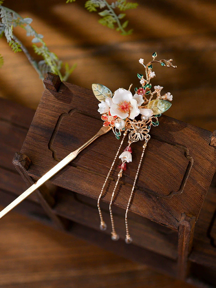 "云汐" tassel Hairpin