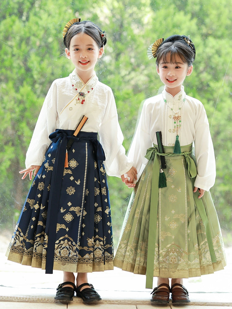 "万松花信" Hanfu for Kids