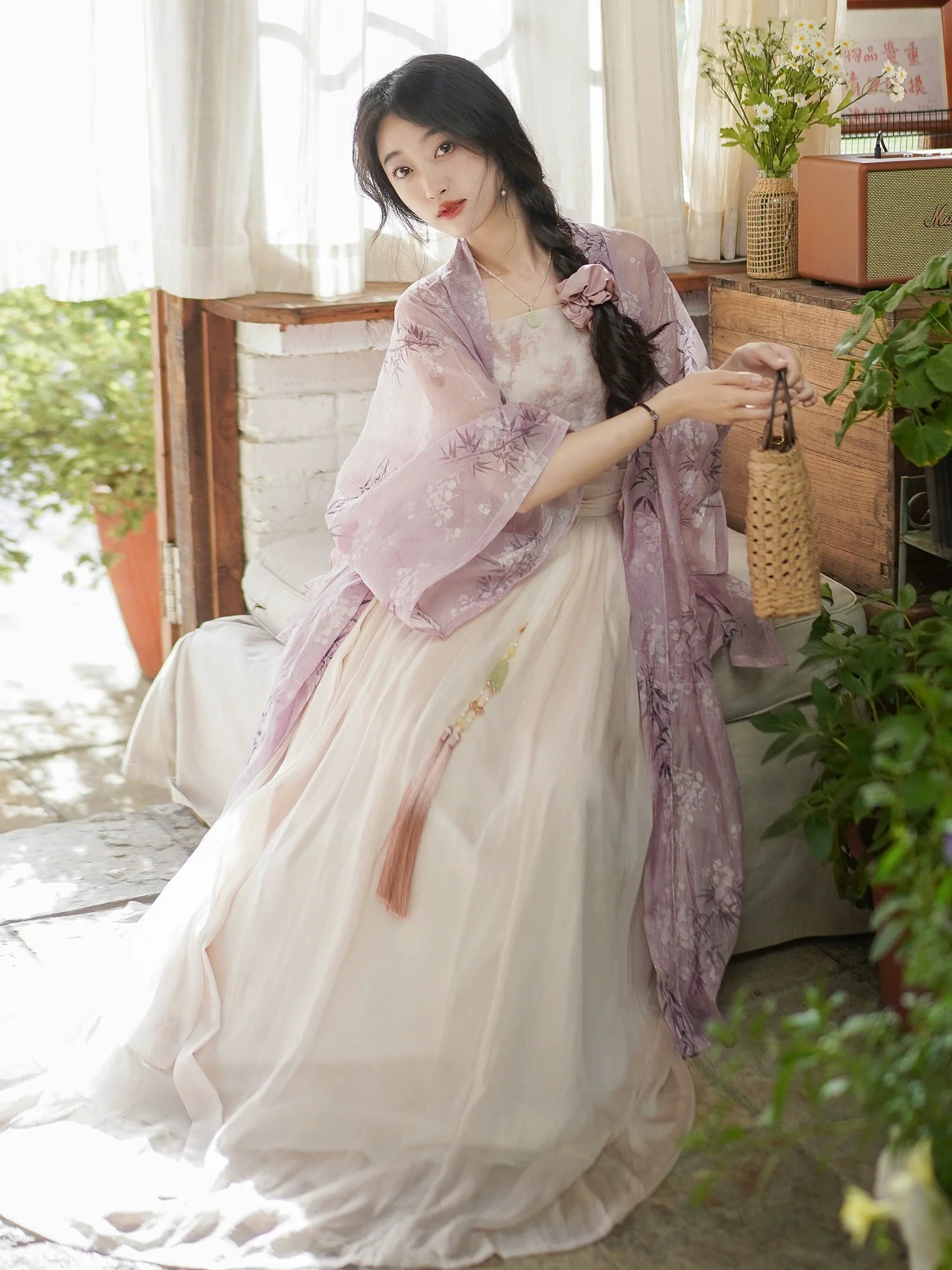 "初恋" Song Dynasty Hanfu Set