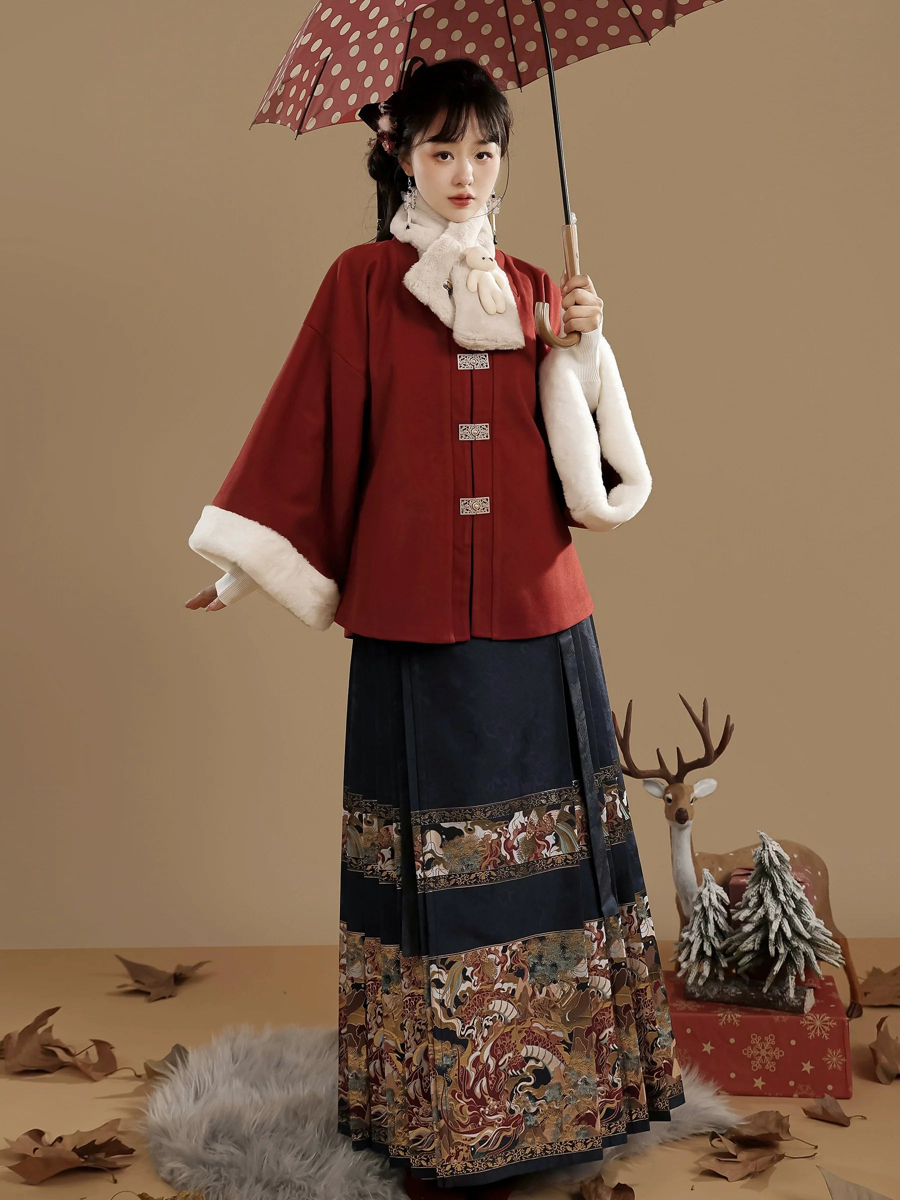 "万事可期"Ming- Dynasty Hanfu Set