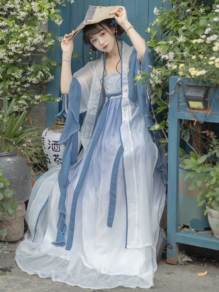 "樱沫"Song-Dynasty Hanfu Set