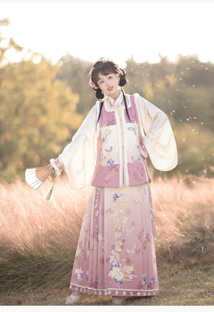 "芙蕖"Ming-Dynasty Hanfu Set