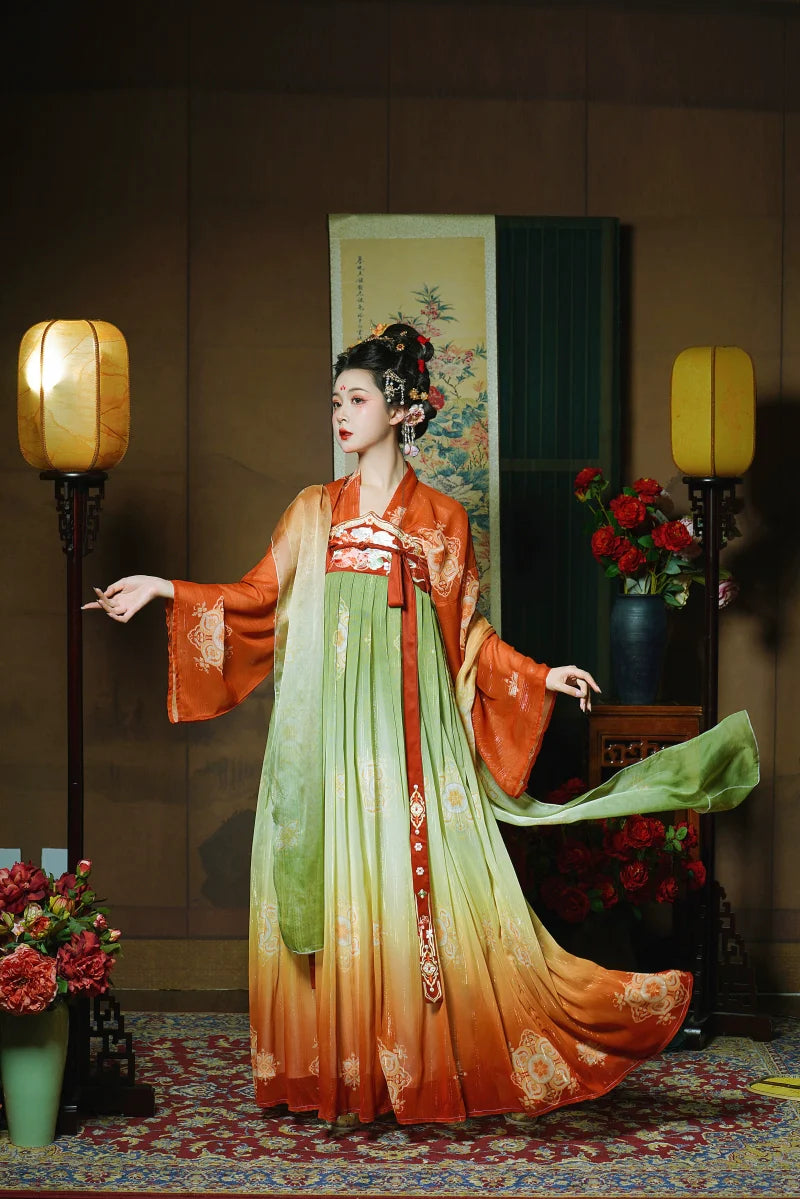 "胭脂"Tang-Dynasty Hanfu Set