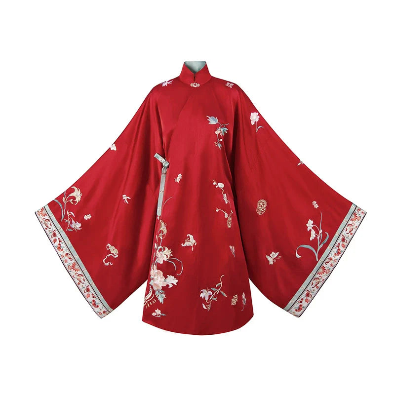 "繁花有期" Embroidered Ming-Style Hanfu Wedding Set