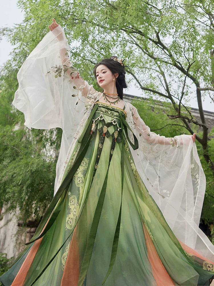 “飞天莲华”Modern-style Hanfu Set