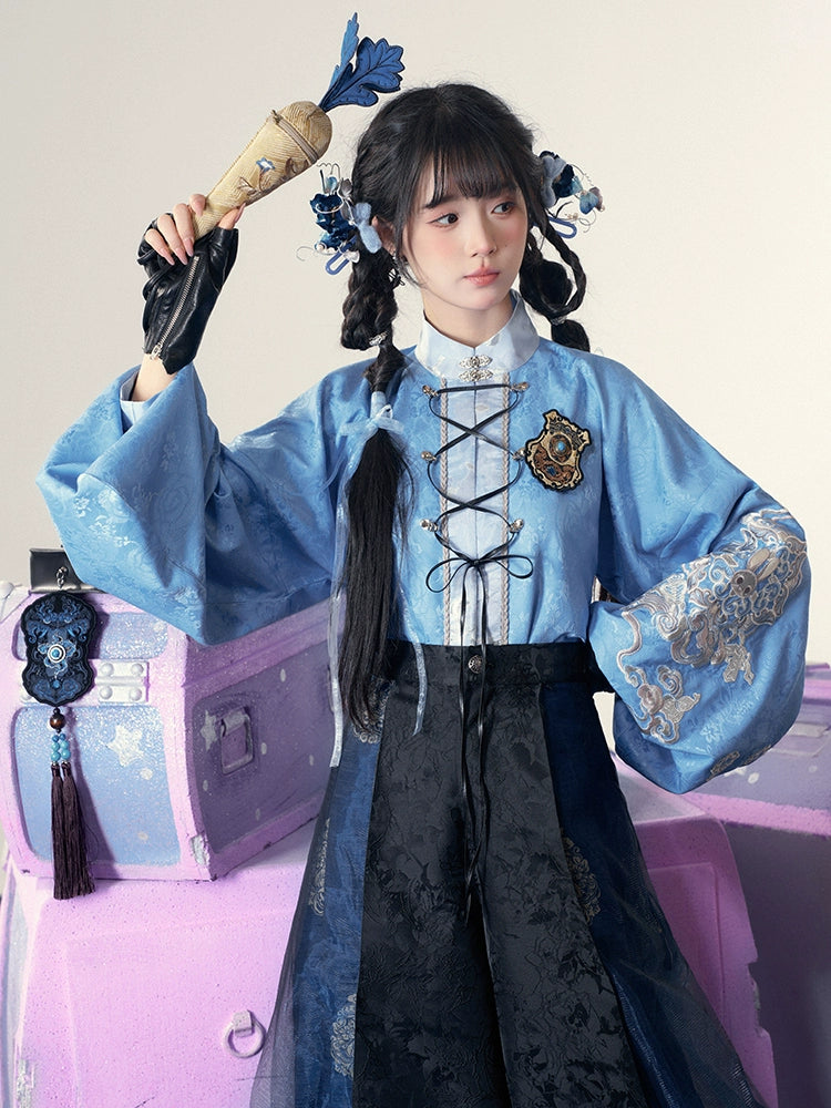 [朱迪-临风捕梦] JUDY "DREAMCATCHER IN THE WIND"  MODERN HANFU SET