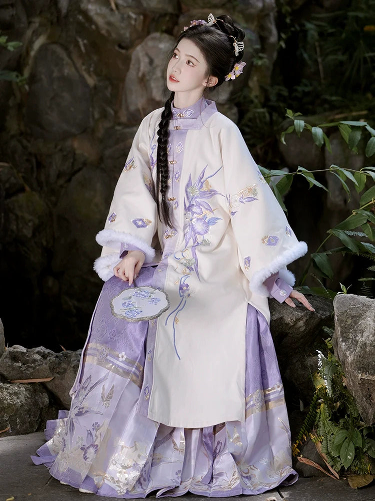 "竹烟波月"Ming-Dynasty Hanfu Set