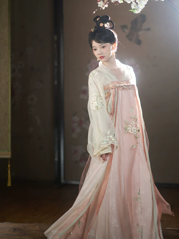 "相思笺" Tang-style Modern Hanfu