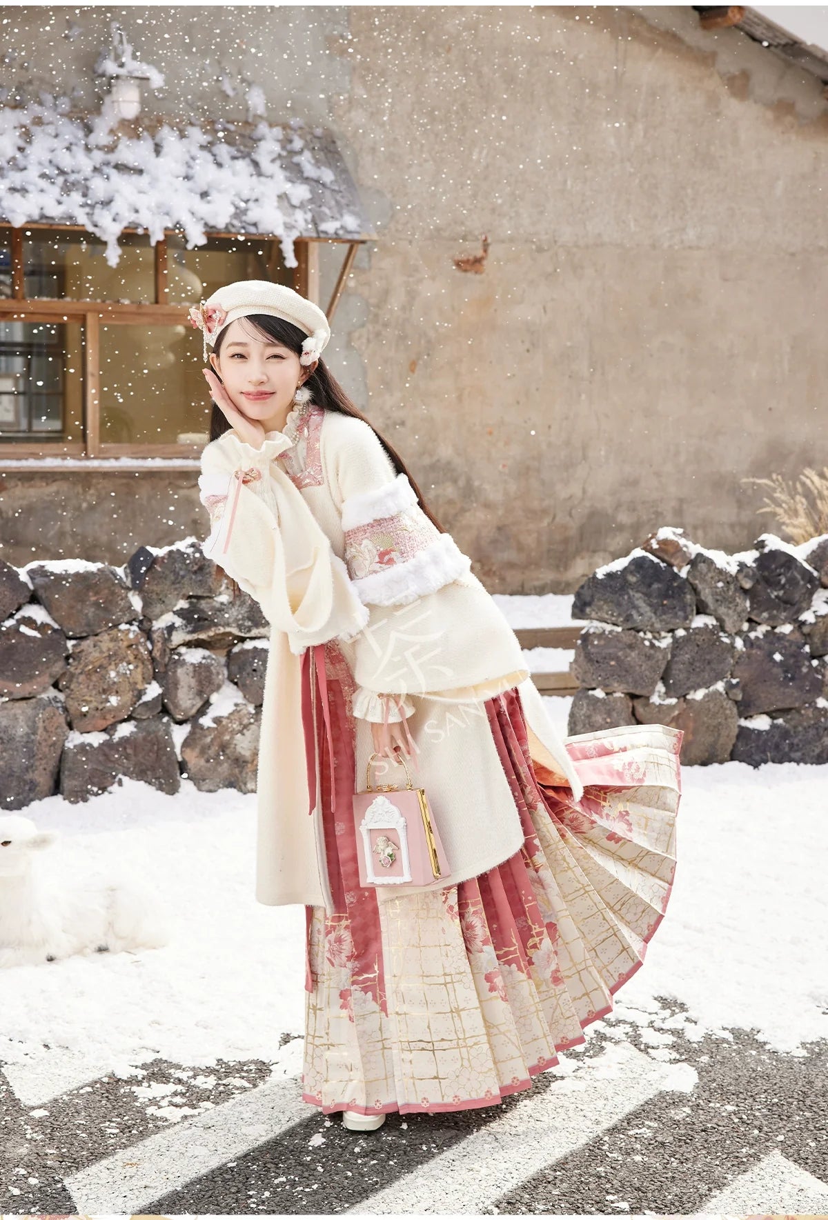 "花墙灯会"Ming-dynasty Hanfu Set