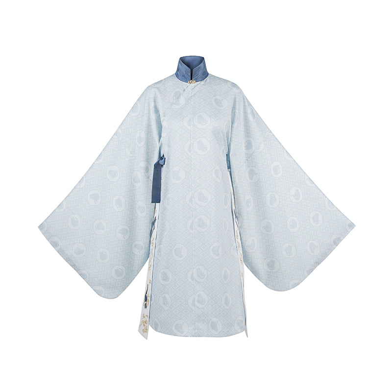 "花间狸奴" Ming-dynasty Stand-collar Hanfu