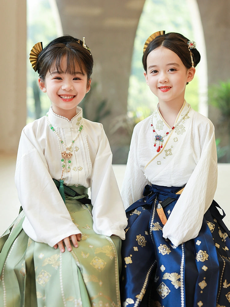 "万松花信" Hanfu for Kids