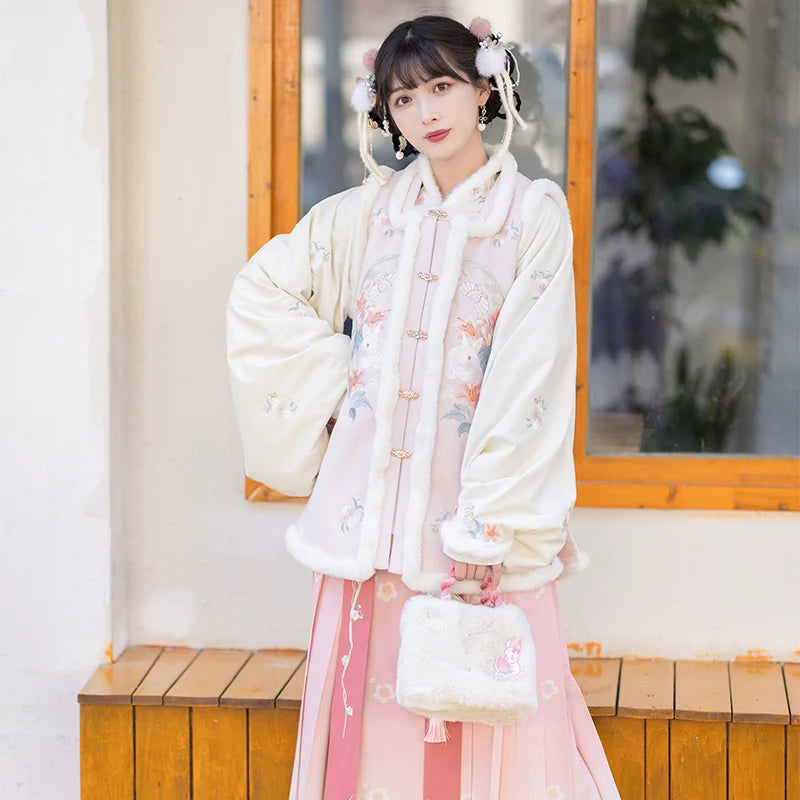 "花月兔"Ming-Dynasty Hanfu Set