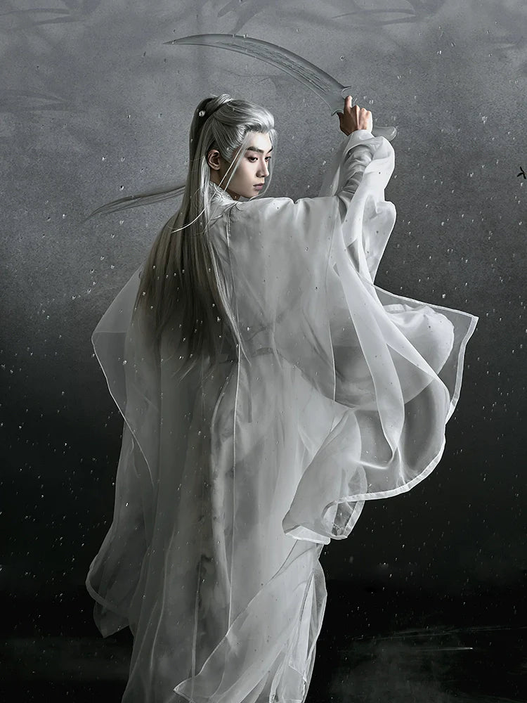 "九重飞雪" Modern-style Hanfu Set