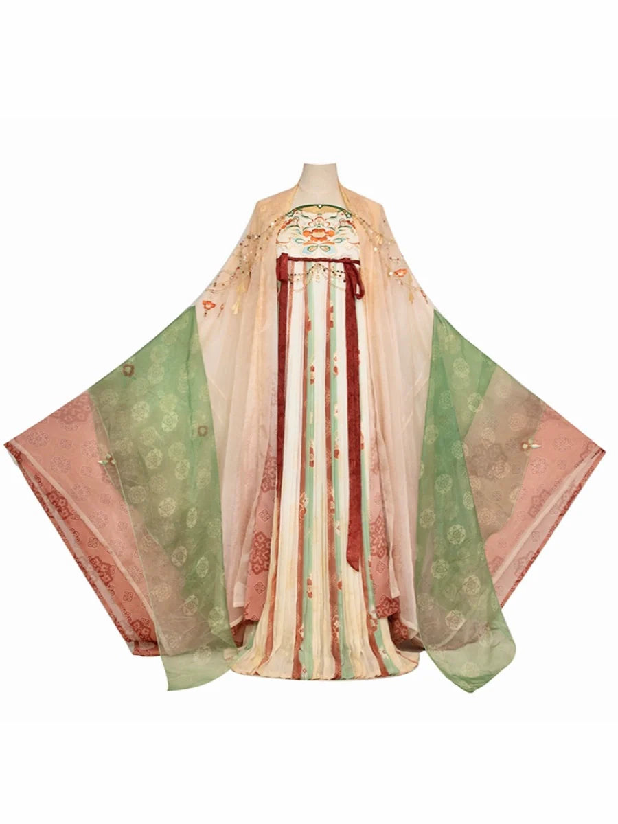 "长安乐" Tang Dynasty Hanfu Set