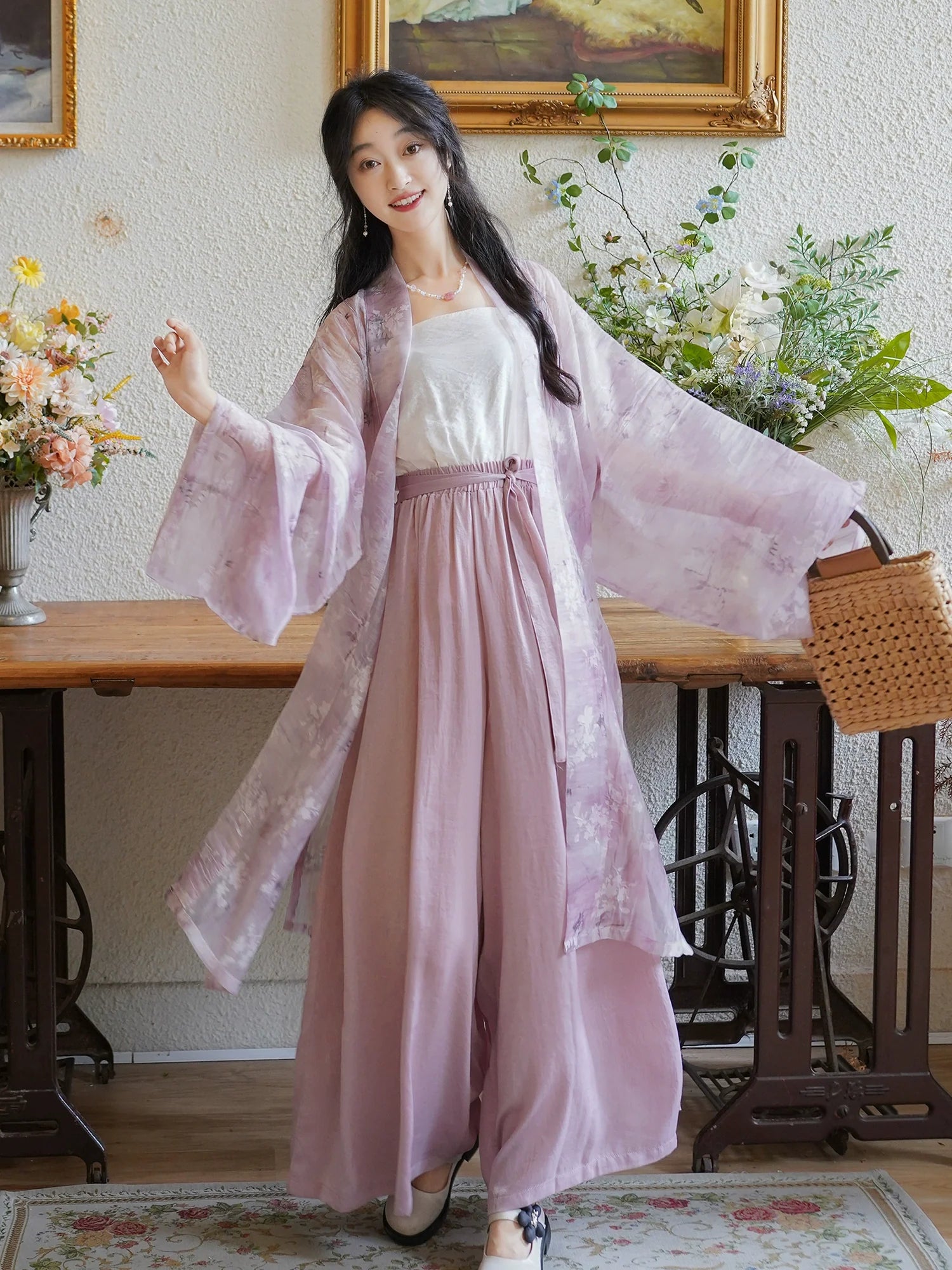 "染夏 " Song Dynasty Hanfu Set