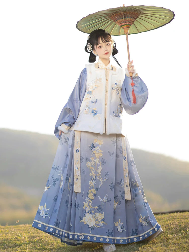 "芙蕖"Ming-Dynasty Hanfu Set