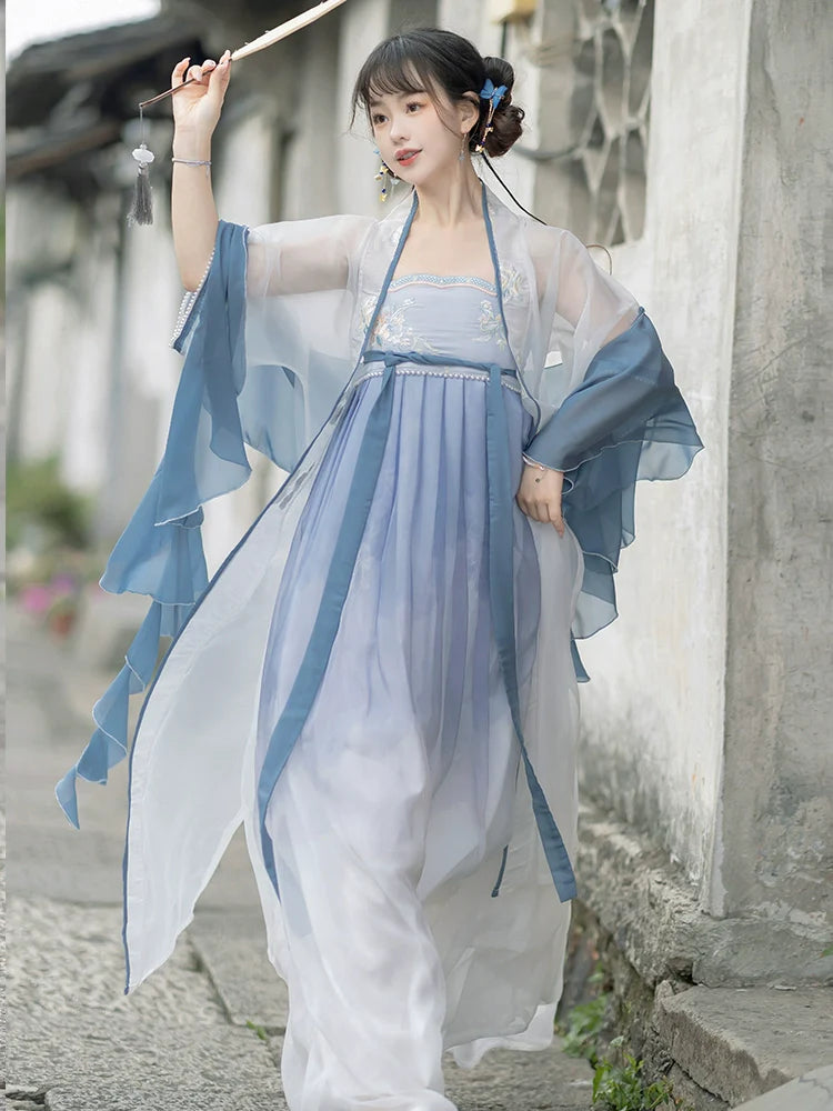 "樱沫"Song-Dynasty Hanfu Set