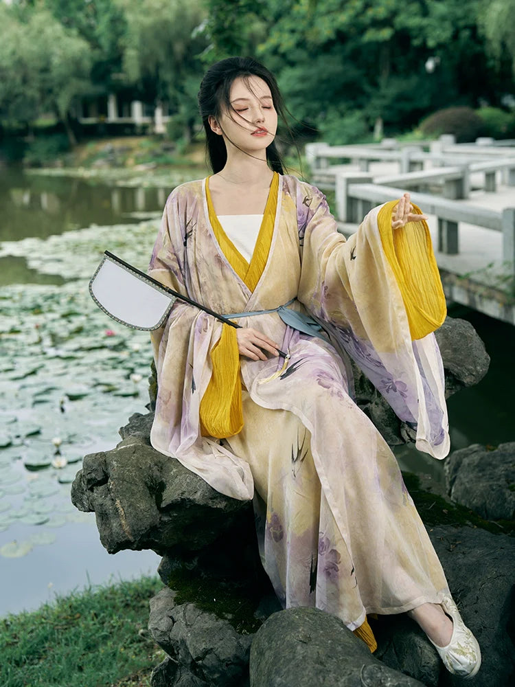 "燕燕于飞" Warring States Hanfu Set