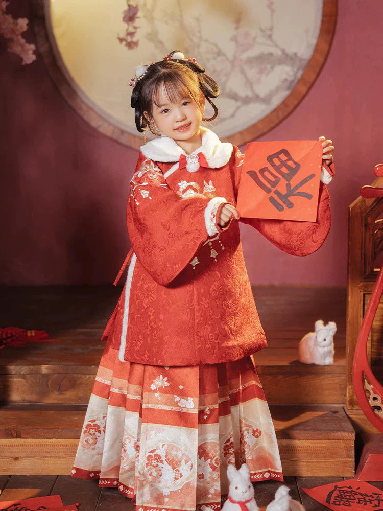 "吉兔贺春"Hanfu for Kids