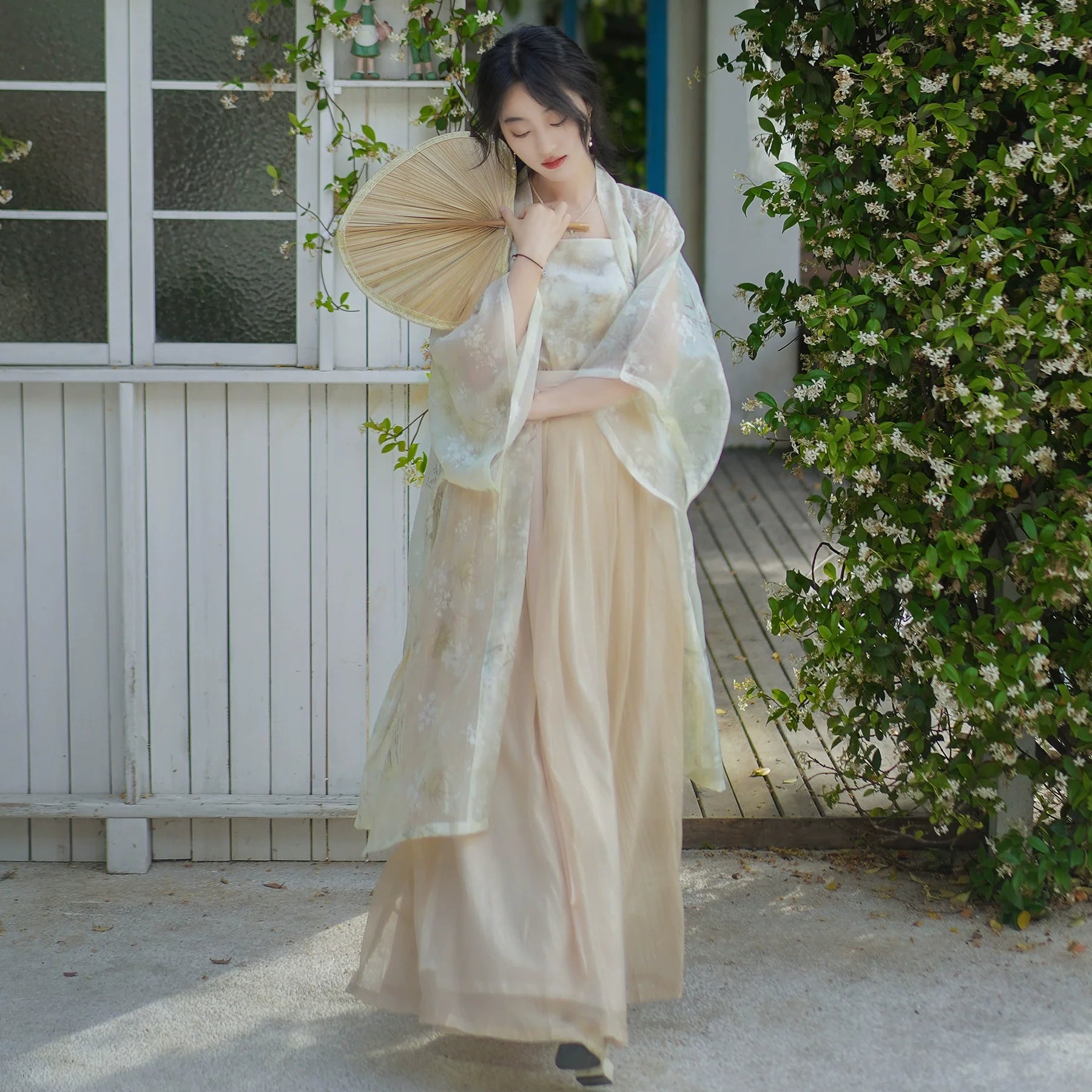 "初恋" Song Dynasty Hanfu Set