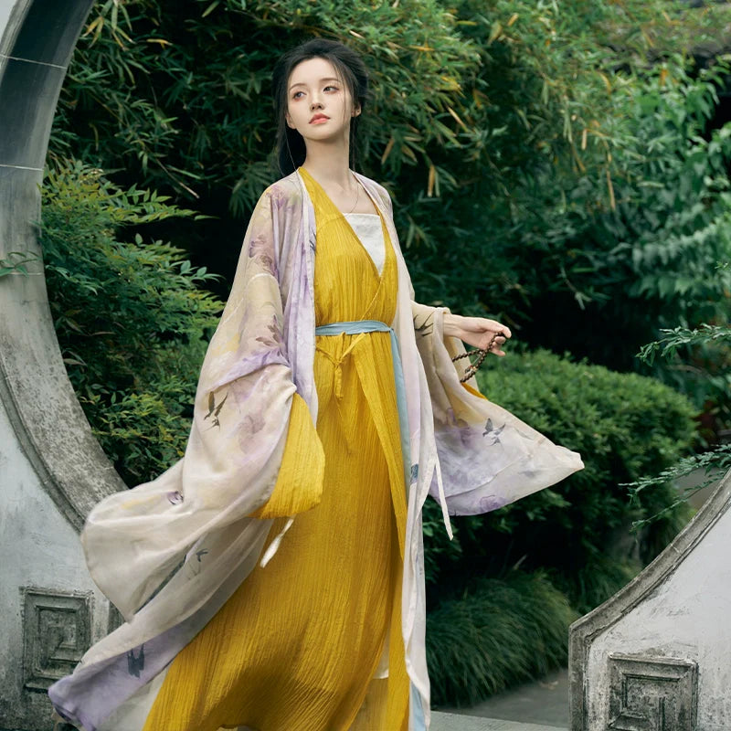 "燕燕于飞" Warring States Hanfu Set