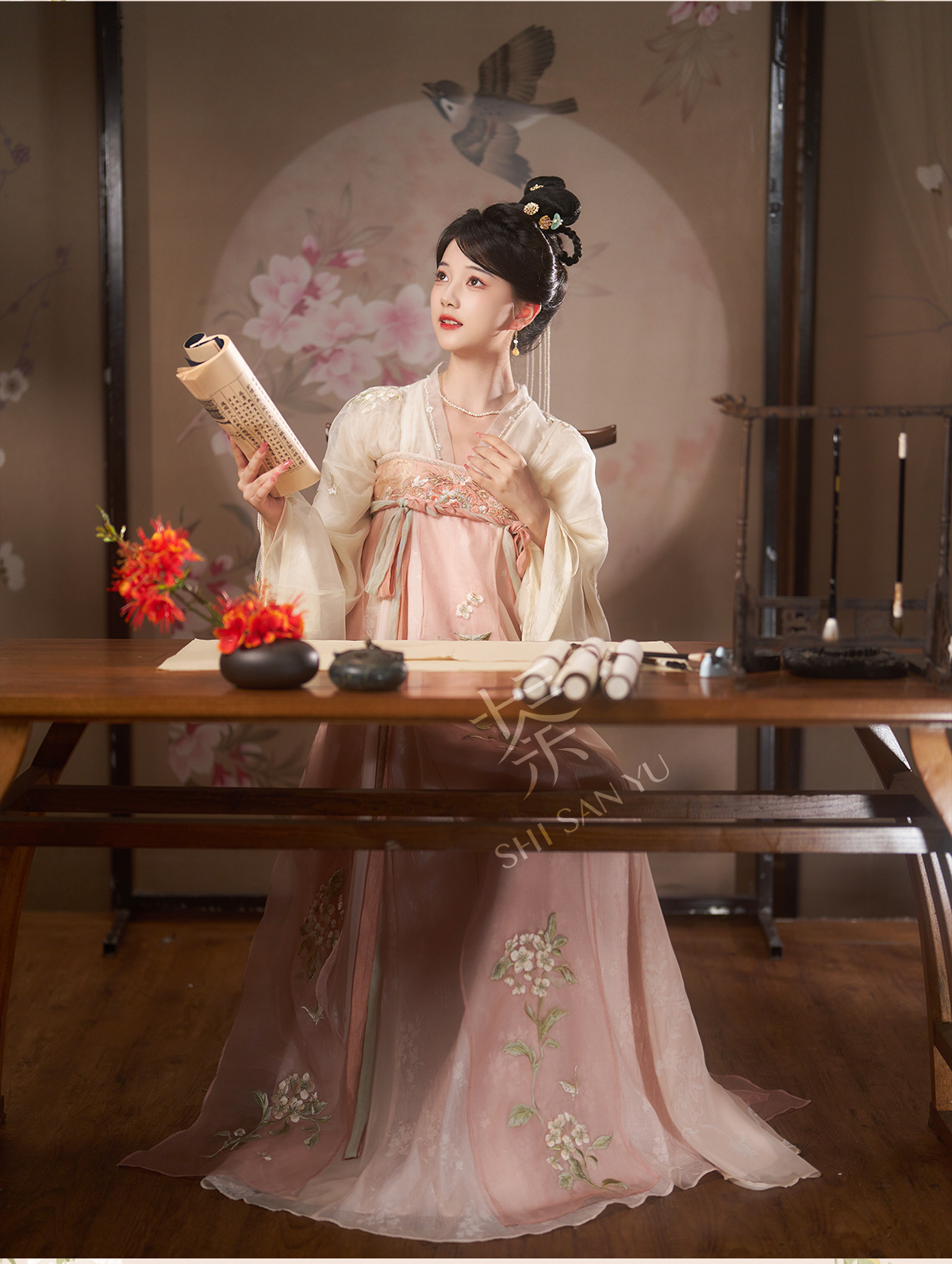 "相思笺" Tang-style Modern Hanfu