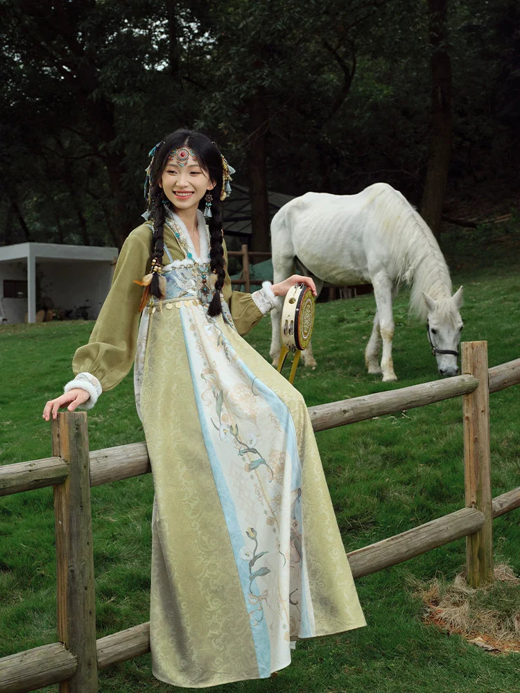 "灵谷之森" Modern Hanfu Set