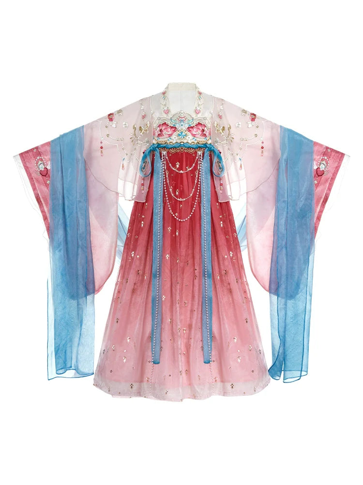 "花盛微雨" Hanfu for Kids