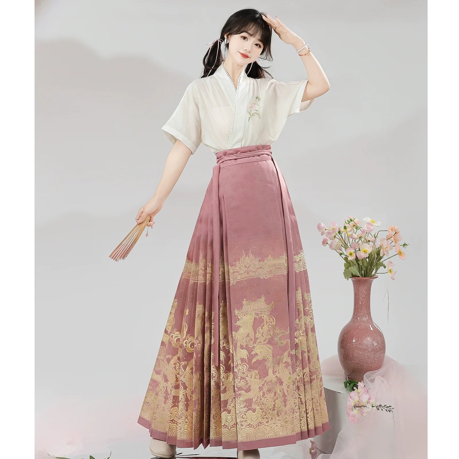 "梦鲤" Ming Dynasty Hanfu Set