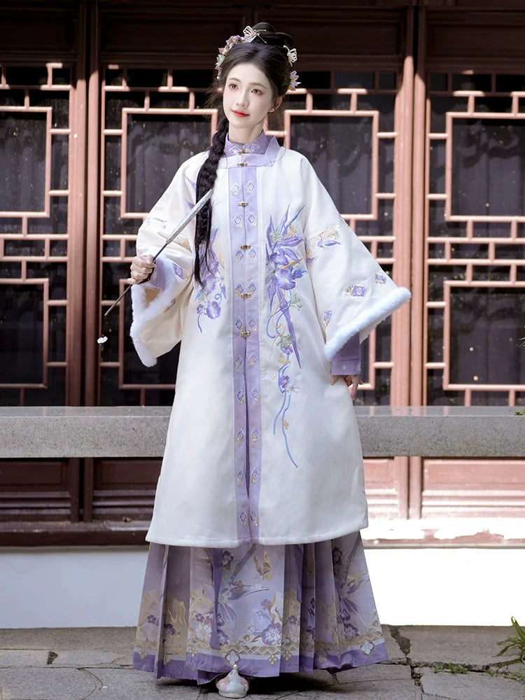 "竹烟波月"Ming-Dynasty Hanfu Set