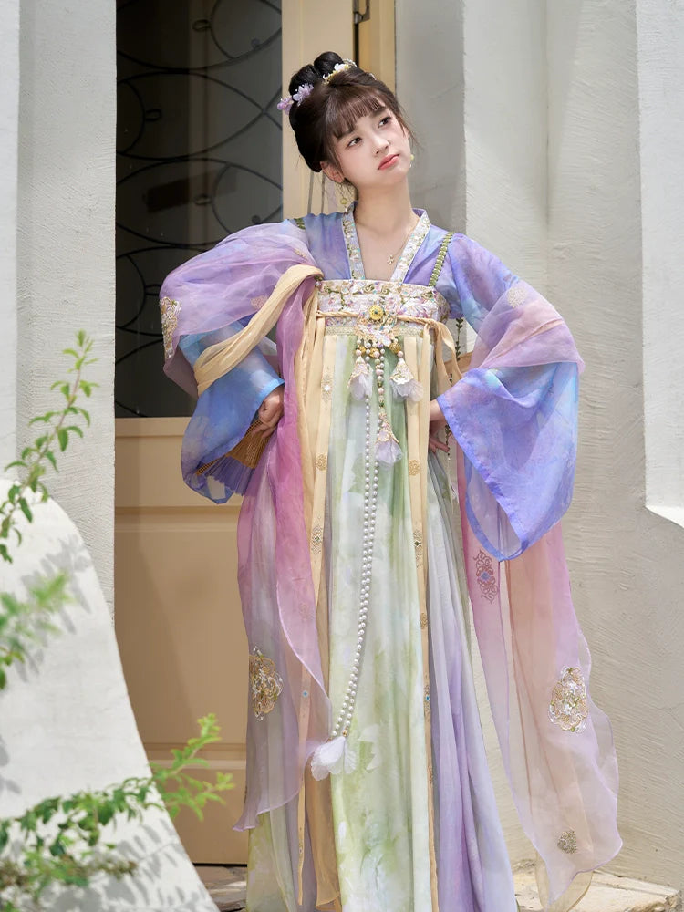 "寻香三千" Modern-style Hanfu Set