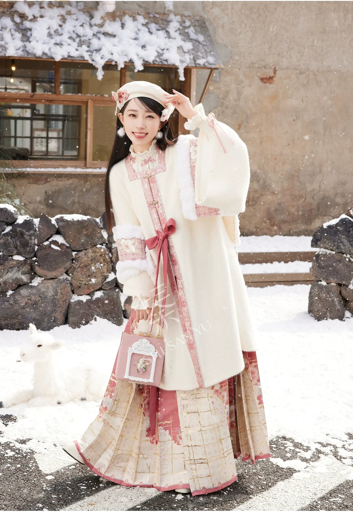 "花墙灯会"Ming-dynasty Hanfu Set