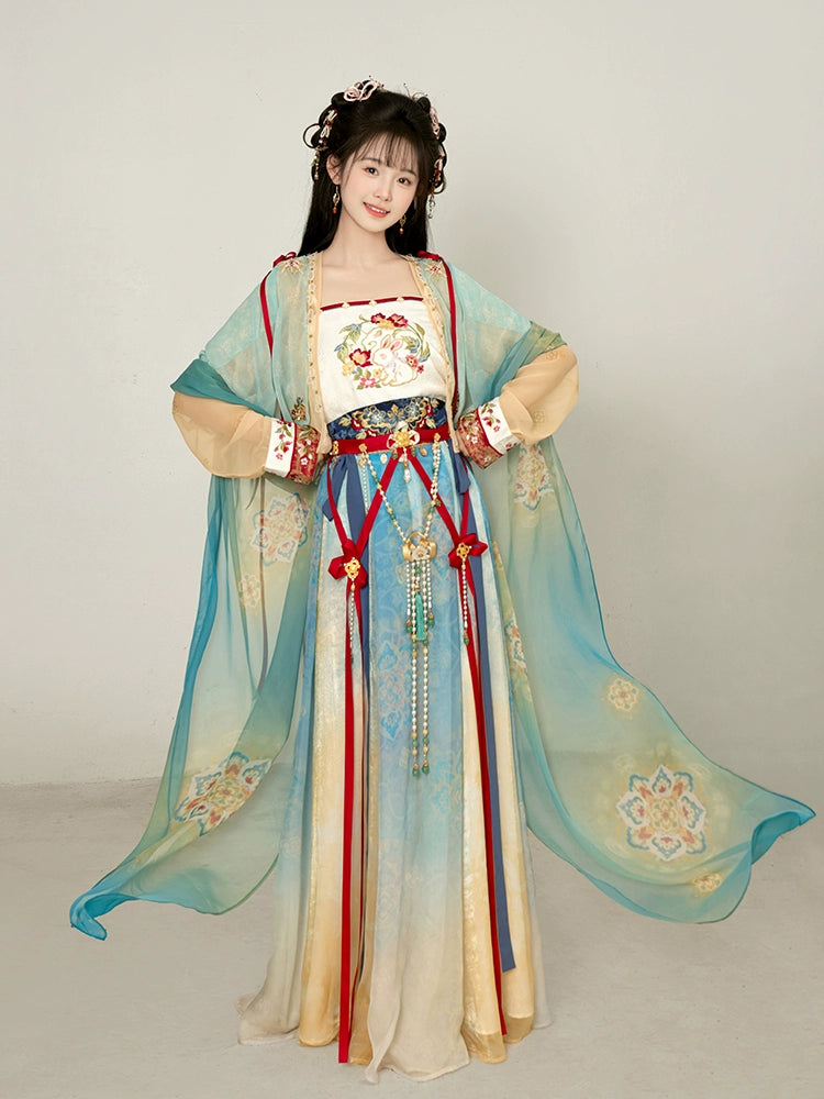 [妙言星河-《永夜星河》联名] COLLABORATION HANFU SET