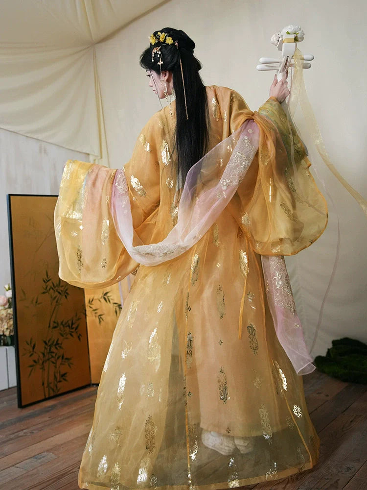 "齐光" Modern-style Hanfu Set