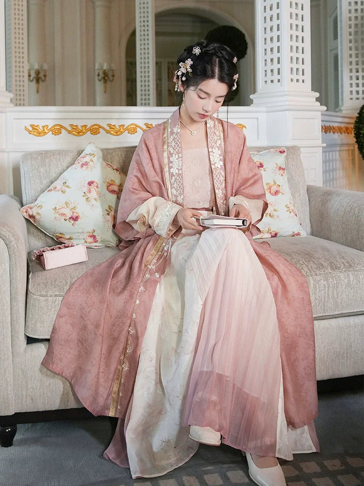 (Final Sale) "梅卿" Modern-style Hanfu Set