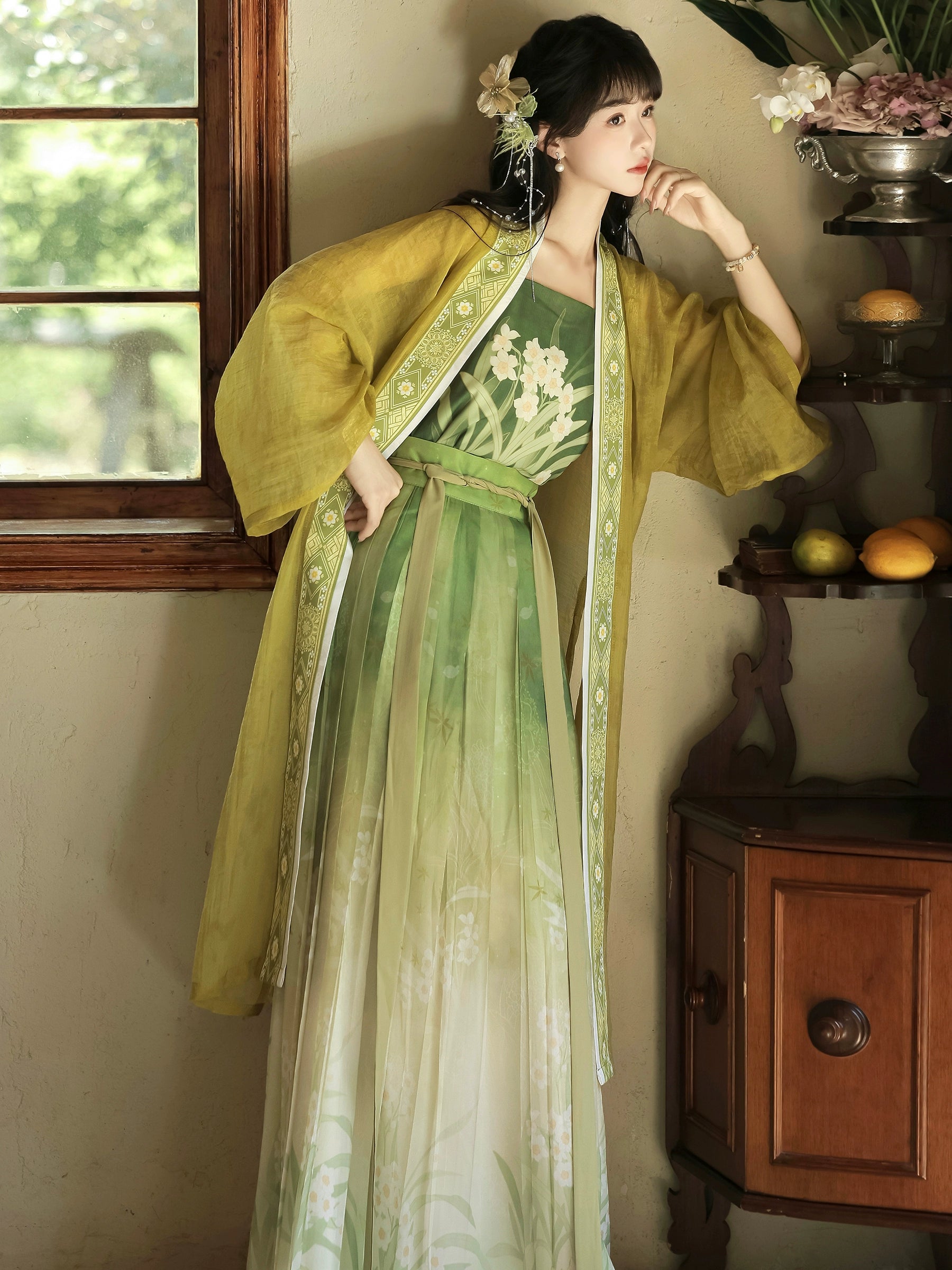 NARCISSUS SONG DYNASTY HANFU