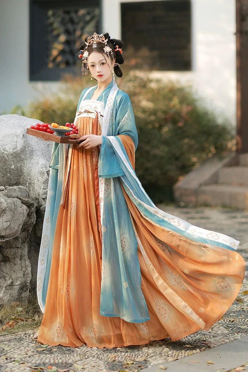 "春宫曲"Tang-Dynasty Hanfu Set