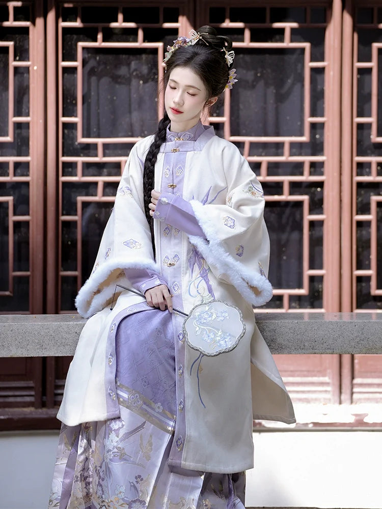 "竹烟波月"Ming-Dynasty Hanfu Set