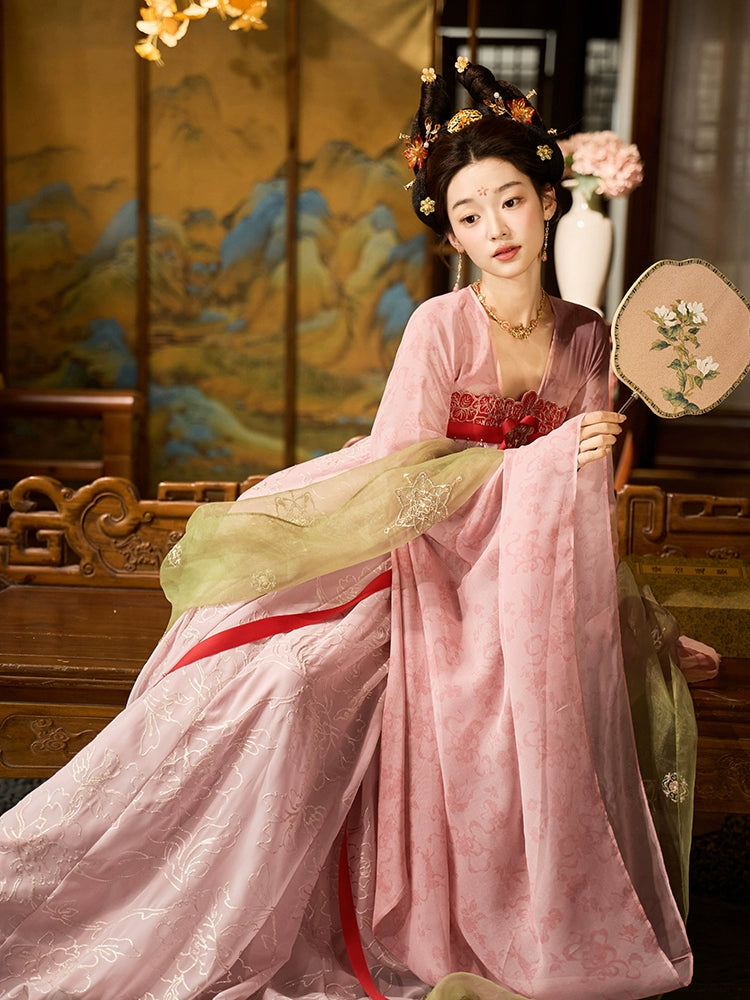 NIGHTFALL BLOOM MODERN HANFU