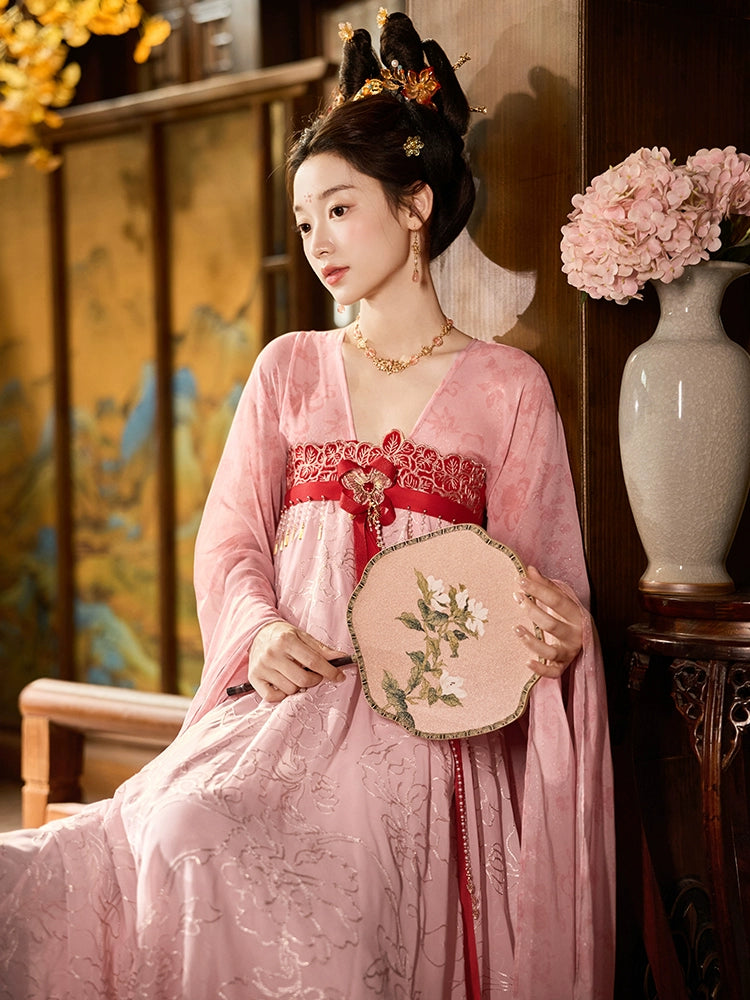 NIGHTFALL BLOOM MODERN HANFU
