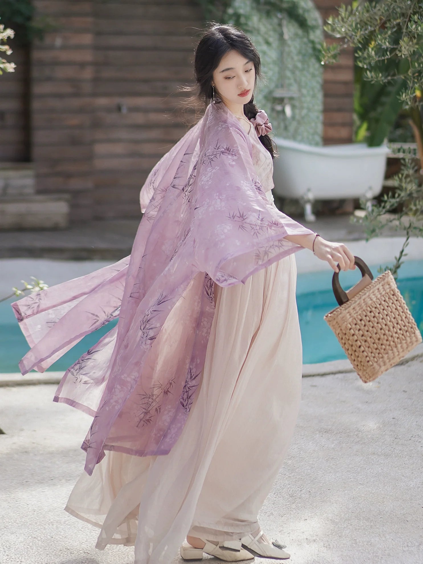 "初恋" Song Dynasty Hanfu Set