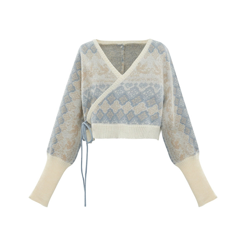AUTUMN RIVER JACQUARD MODERN HANFU