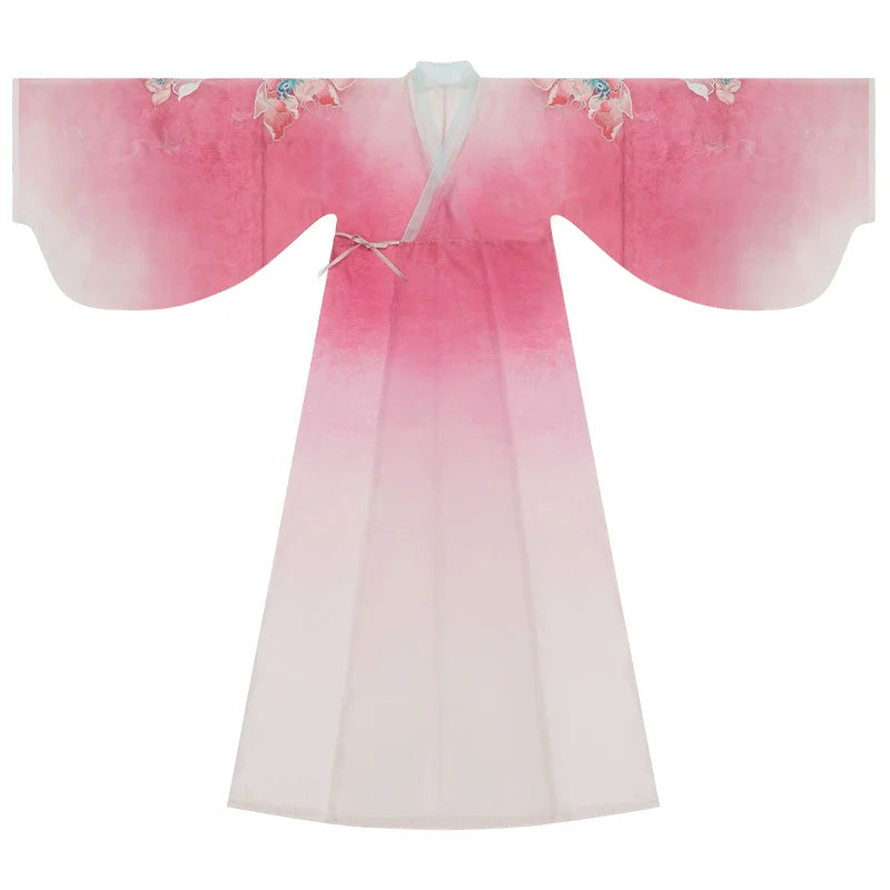 "荷兮" Jin Dynasty Hanfu Set