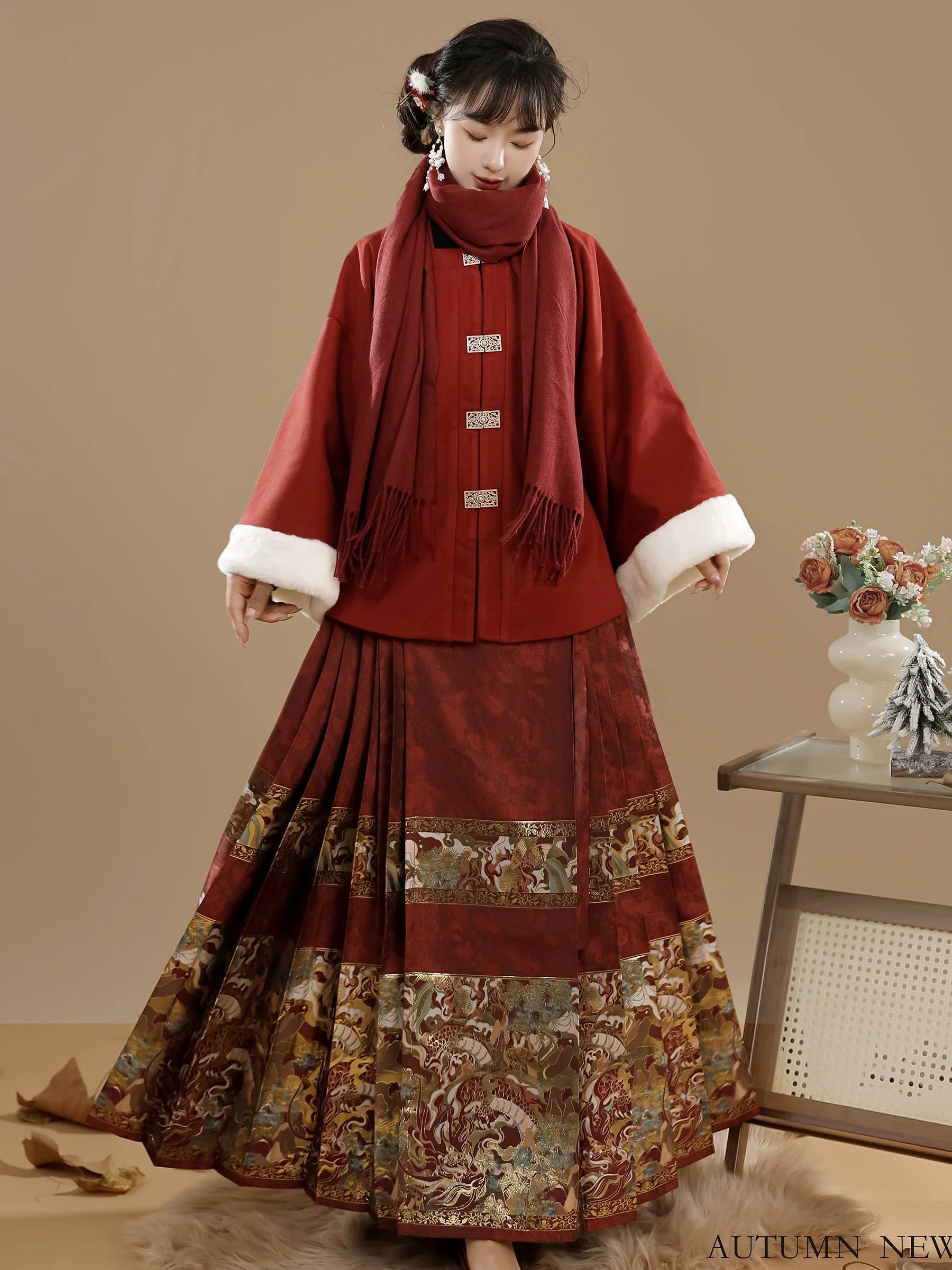 "万事可期"Ming- Dynasty Hanfu Set