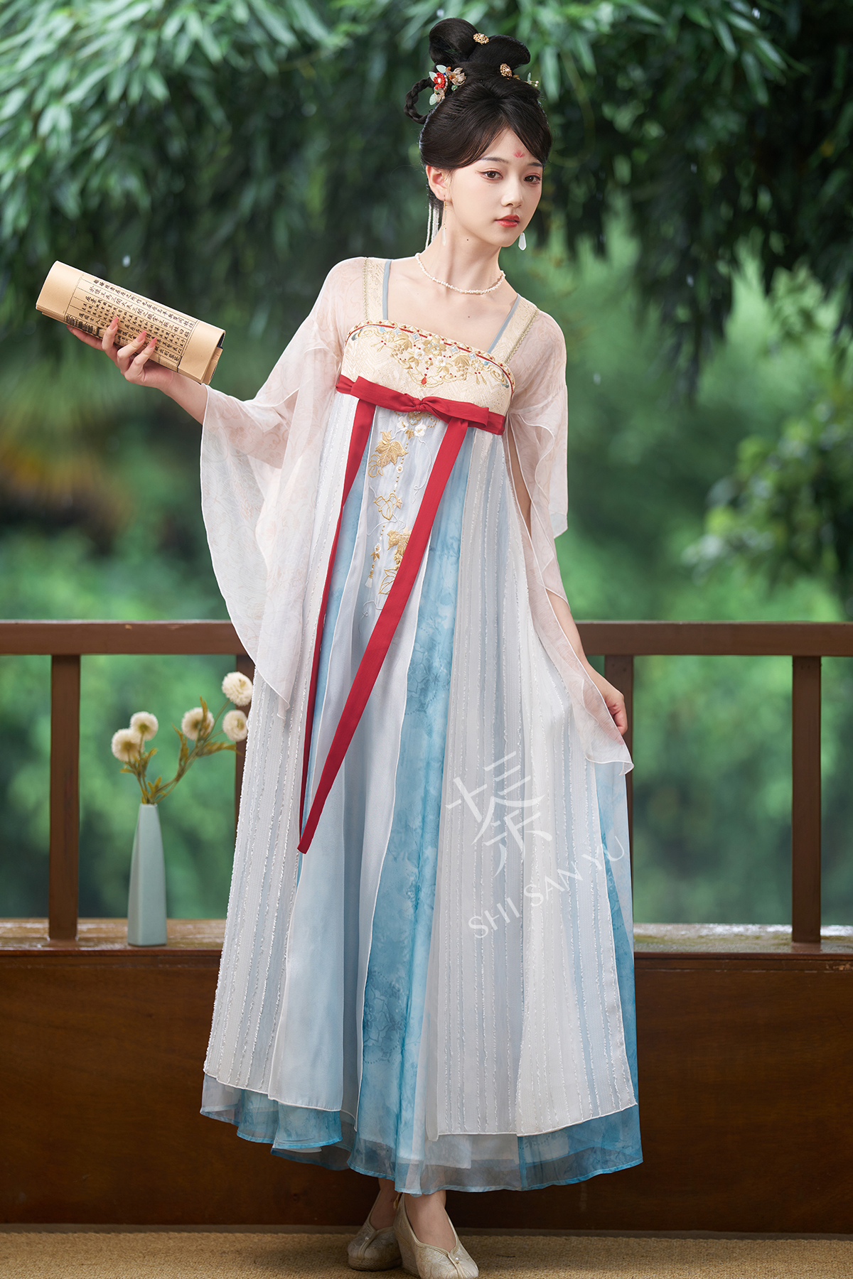 "风月谣" Modern-style Hanfu Dress